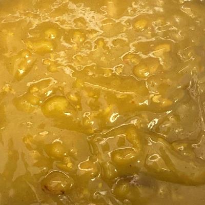 Jacket Potatoes Extra Filling Curry Sauce at Evans Fish Bar Llanidloes Wales